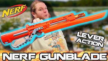 The REAL NERF Gunblade (it