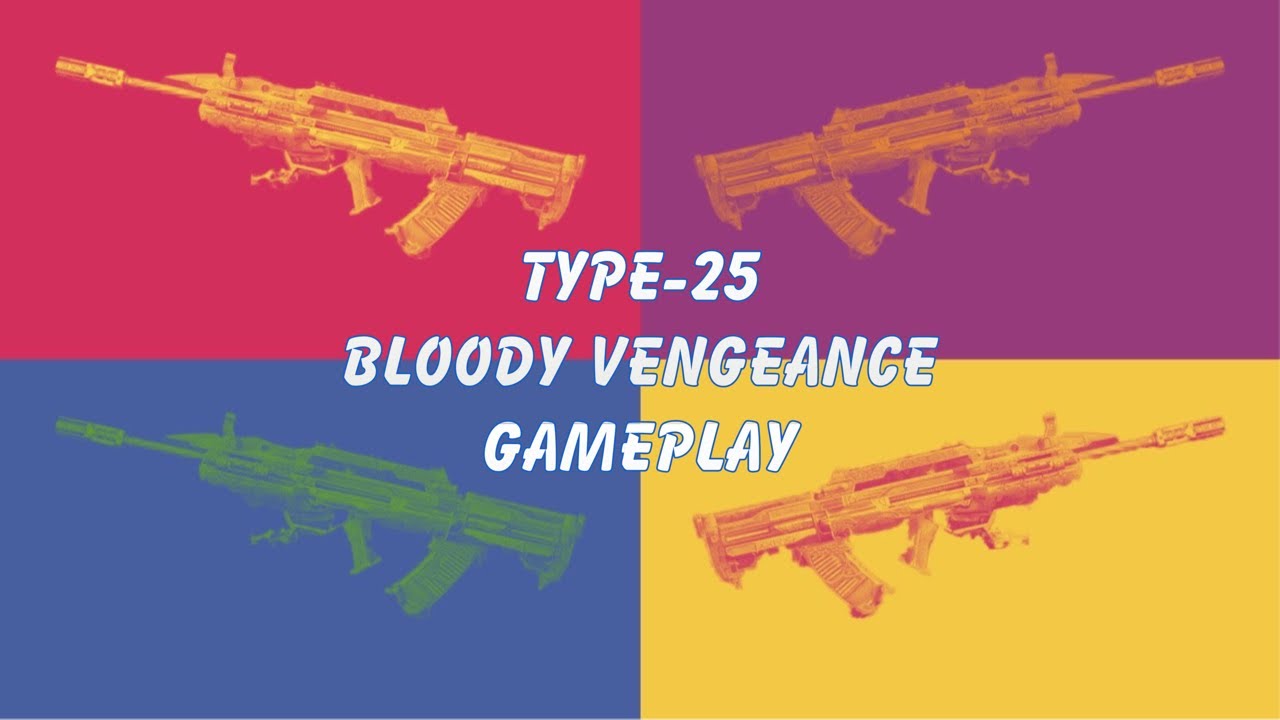 Type-25 Bloody Vengeance Gameplay / Rapid Fire Match / Call Of Duty Mobile Gameplay