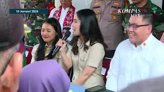 Wamen Isyana Bagoes Oka Tinjau Program Makan Bergizi Gratis Ibu Hamil Anak Balita di Posyandu Jaktim