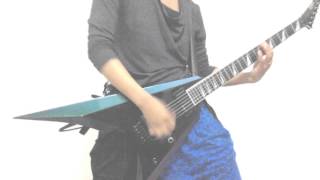 Video thumbnail of "MEJIBRAY Divergence guitar cover"