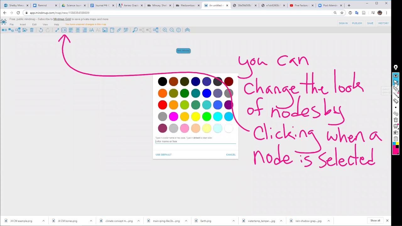 How to create a Concept Map in MindMup - YouTube