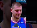 “I knew it was going in.” 😂 #denvernuggets #nba #basketball #nikolajokić