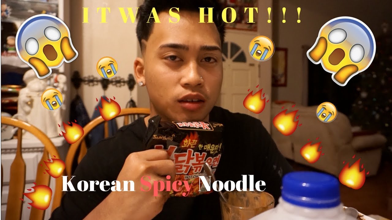 SPICY NOODLE CHALLENGE !!! 