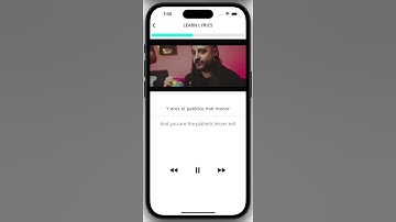 Thumbnail of 11:11 Lyrics English Translation - Megara (via LyricFluent app) #learnspanishwithmegara