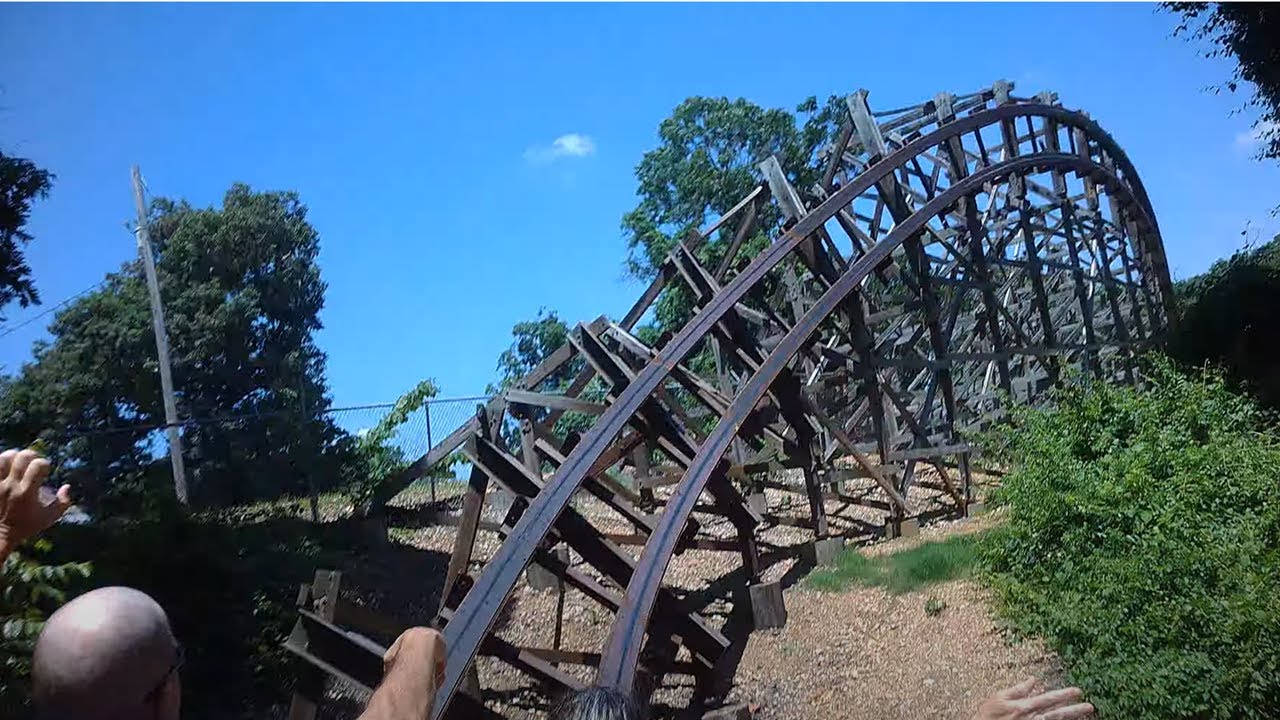 Outlaw Run - Silver Dollar City - Row 3 (4K HD POV) - May 2024