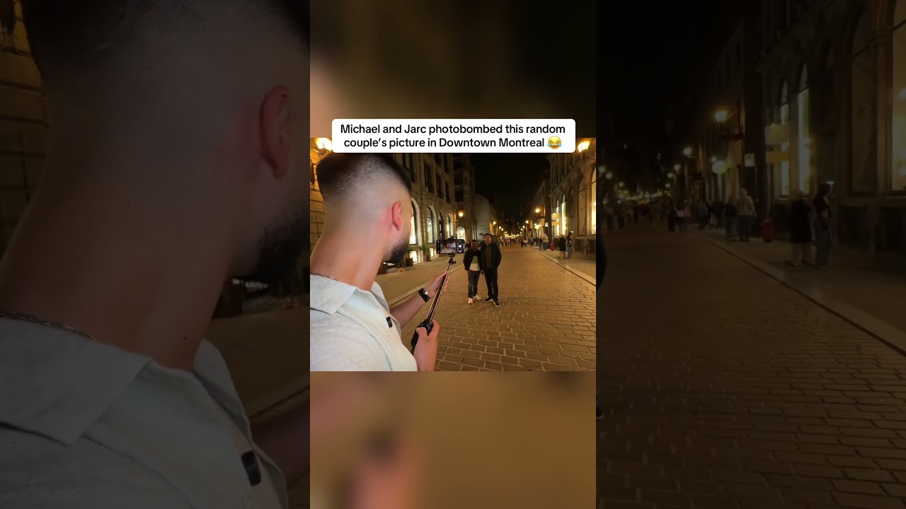 I Photobomded A Couple IN Montreal! (Twitch: MichaelPirro) 