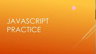 [Arabic] JavaScript DOM Practice #0- Intro