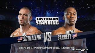 Joe Schilling vs Wayne Barrett