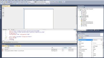 Silverlight 4   Tutorial 1   The Basics Part 1