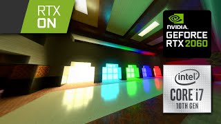 : Minecraft | RTX 2060 6GB | FPS Test (Ray tracing - MAX Settings)