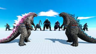 Godzilla Tournament with Health Numbers - Animal Revolt Battle Simulator | ARBS screenshot 3