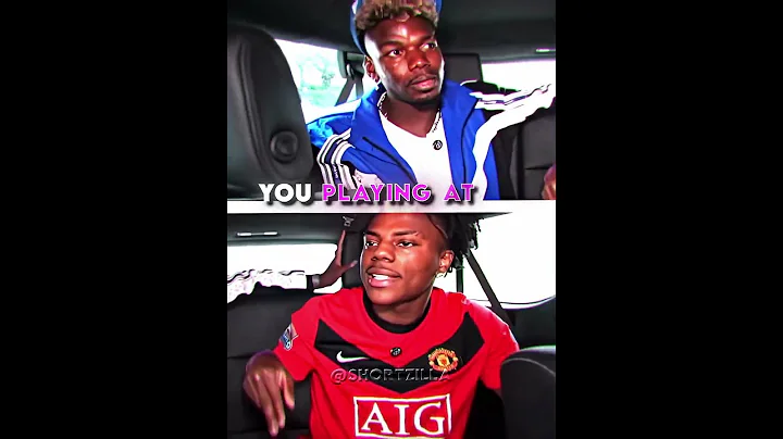 Pogba Choose Messi as "Striker" 😮 #ishowspeed #pogba #ronaldo #messi