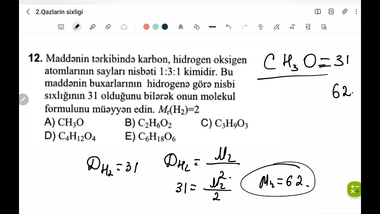 Toplu qazların sıxlığı Nisbi sıxlıq  Qaz qarışıqlarına aid hesablamalar