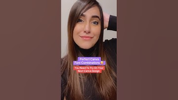 My Favorite Canva Font Combinations To Level Up Your Canva Designs 🥰