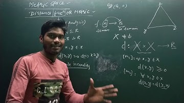 Metric Space Full Concept || Definition of Metric Space || Distance Function || Metric