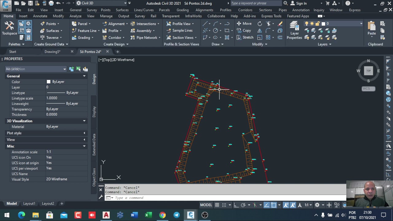 #COGO POINTS #TOPOGRAPH#CIVIL 3D