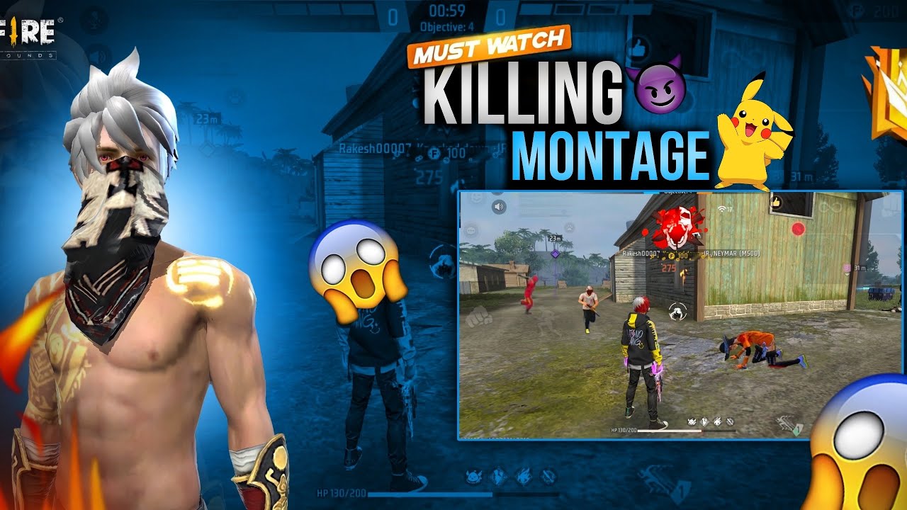 ТОЧНЫЕ ВЫСТРЕЛЫ В ГОЛОВУ🎯 ОСНОВНЫЕ МОМЕНТЫ 🔥FREE FIRE !!!