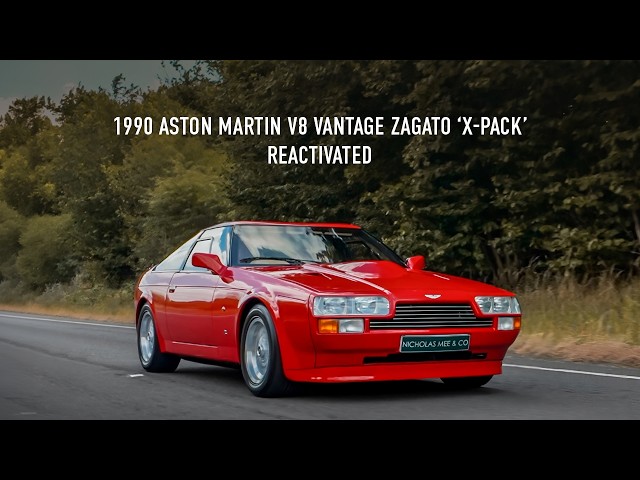 1990 Aston Martin V8 Vantage Zagato: REACTIVATED - Nicholas Mee