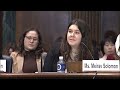 J Street U Vice President Meirav Solomon's Testimony in the Senate Judiciary Hearing on Antisemitism