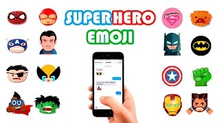 Superhero Emoji Keyboard for iOS & Android | Download Emoji screenshot 4