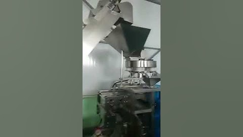Vertical bag form fill seal packaging machine for granule rice bean sugar salt spice
