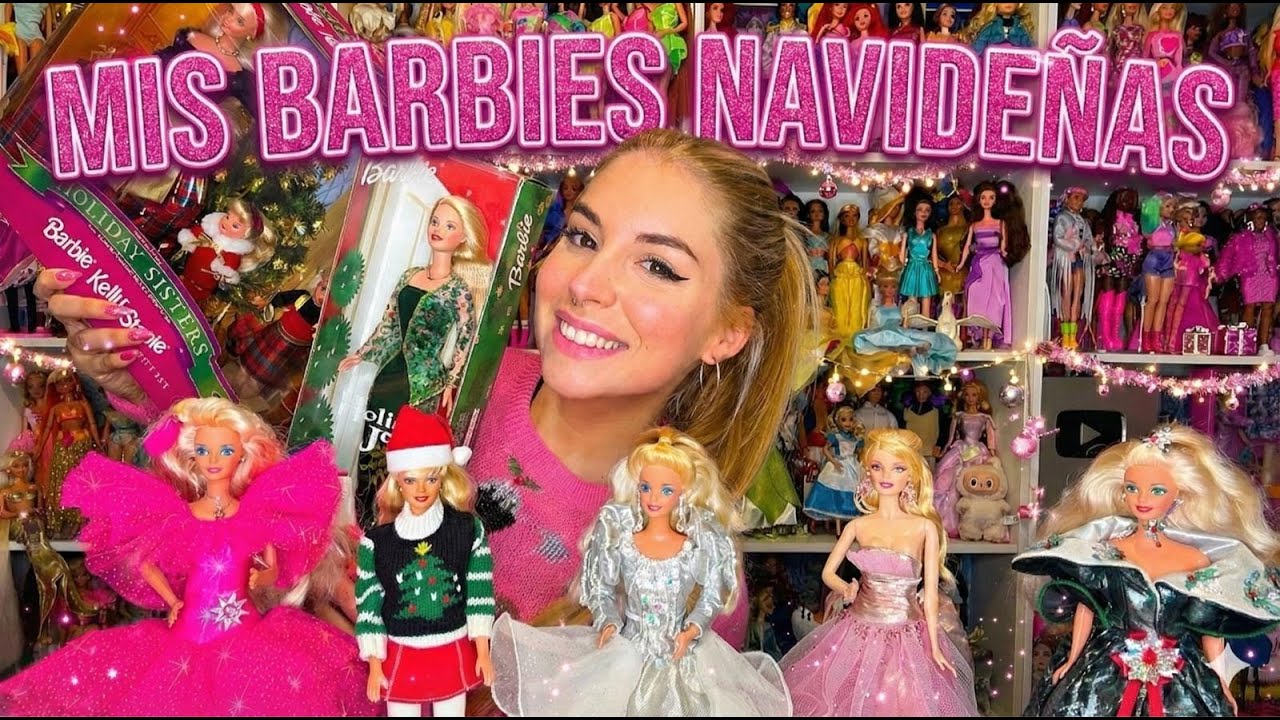 🎄Mi COLECCIÓN de BARBIES NAVIDEÑAS 🎄 ✨ son un sueño y difíciles de conseguir ✨