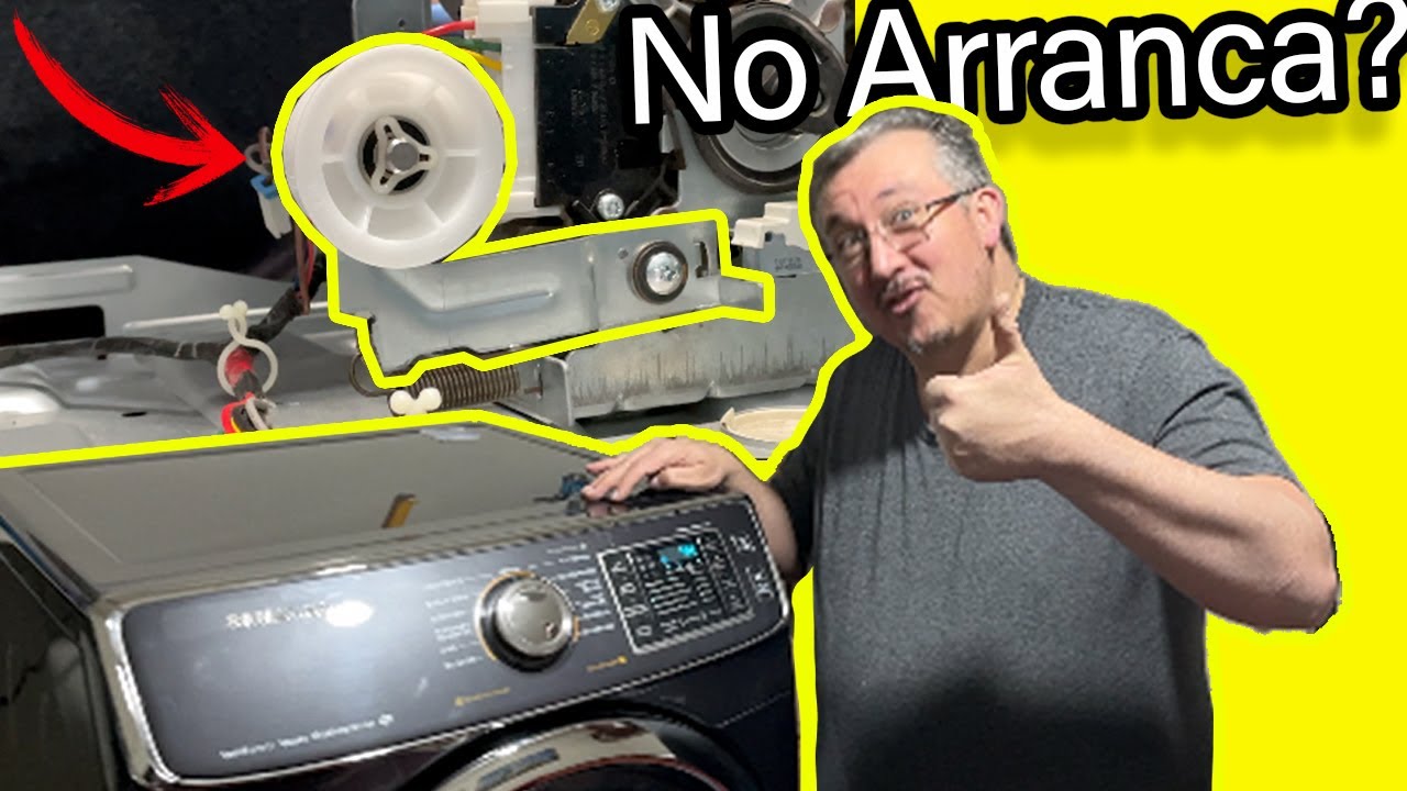 Cómo REPARAR SECADORA de ROPA que NO ARRANCA