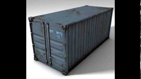 Container 3D Model | Industrial 3D Models | max, 3ds, c4d, obj, lwo