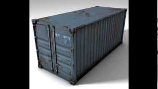 Container 3D Model | Industrial 3D Models | max, 3ds, c4d, obj, lwo