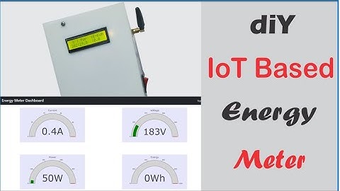 DiY IoT Based Energy Meter  Using Pzem-004t Module and Sim800L | customized dashboard with Nodejs