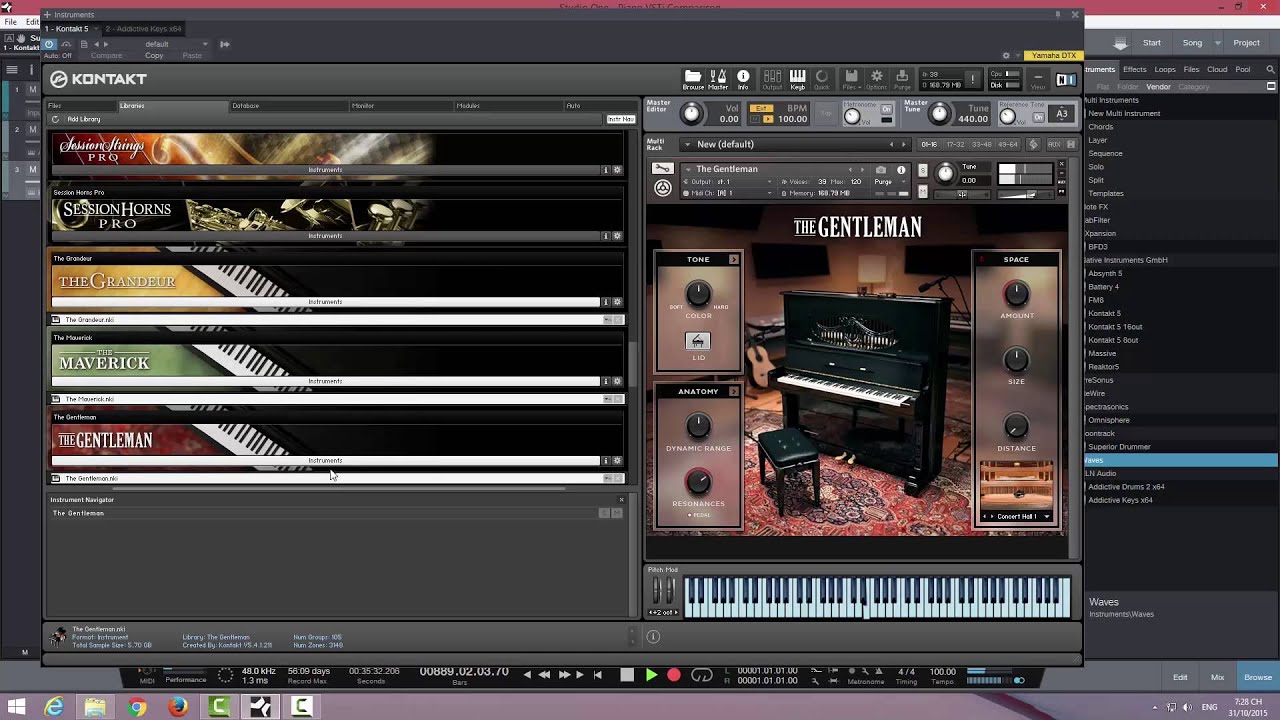 8 Great Piano VSTi Sounds Demo Comparison (The Grandeur, Addictive keys, Alicia's key...)