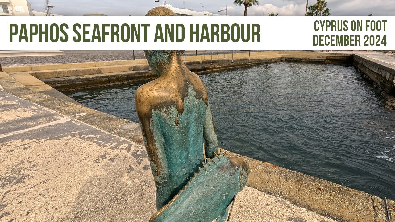 Зимняя прогулка по набережной и гавани Пафоса