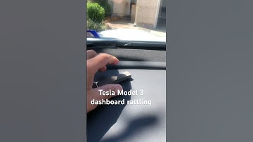 Model 3 dashboard rattling