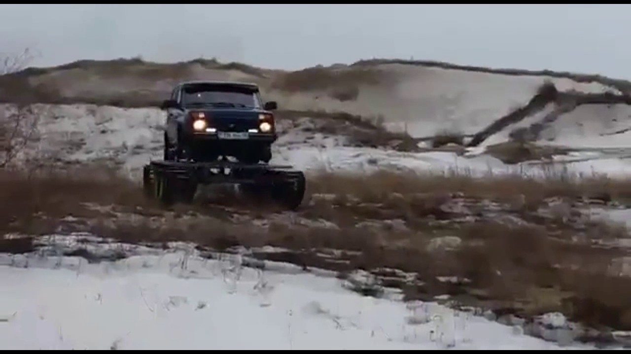 Гусеницы на ваз нива