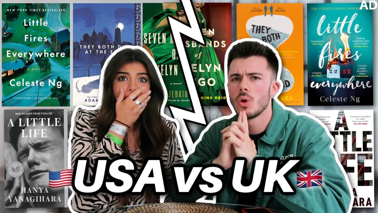 uk vs usa book covers who does it better? (w/ steph bohrer) YouTube