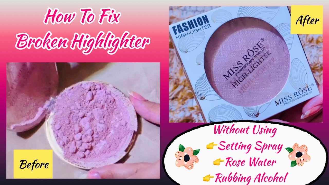 How To Fix Broken Highlighter || 100% Trick Works || Awesome Result ...