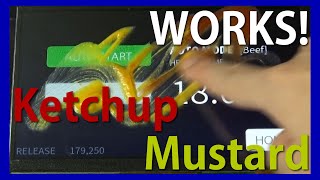Noritake MPCT | Touchscreen Operation: Ketchup, Mustard, and Soda