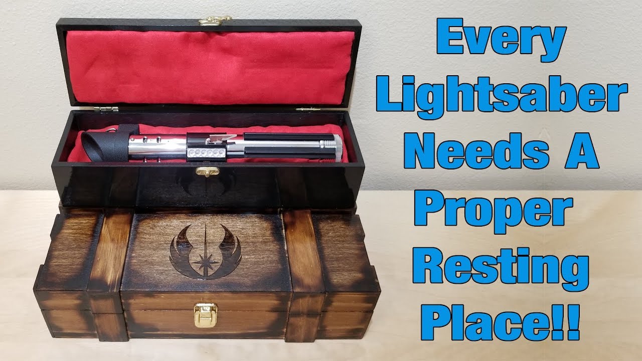 Lightsaber Display Box by ObiTazKenobi 