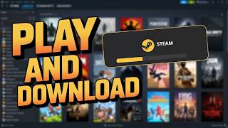 Как разрешить скачивание игр\обновлений во время игры в Steam | Фоновые загрузки