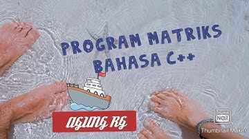 Demo Program Operasi Matriks | Agung Rahmawan Gading Suhartono 19081010161