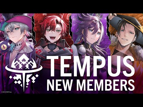 [Teaser] TEMPUS NEW MEMBERS! Debut Jan 7th PST [#holoTEMPUS]