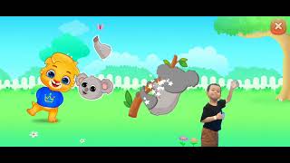 Puzzle kid - animal shape puzzle - kangguru koala kukang singa #games #study #puzzle screenshot 5