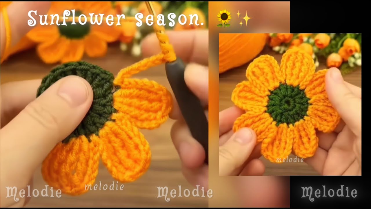 Easy Craft !! Sunflower season. 🌻✨