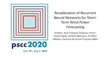 Recalibration of Recurrent Neural Networks for Short-Term Wind Power Forecasting