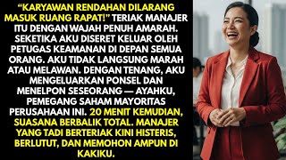 Download Lagu MANAJER TERIAK “KARYAWAN RENDAHAN”, 20 MENIT KEMUDIAN MANAJER BERLUTUT SAAT TAHU AYAHKU PEMEGANG... MP3