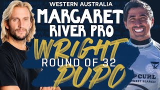 Owen Wright vs Miguel Pupo | Margaret River Pro - Round of 32 Heat Replay