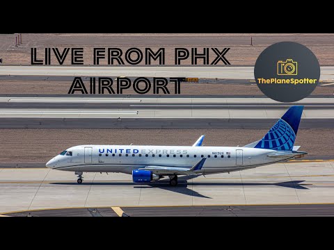馃敶 LIVE Plane Spotting | PHX Sky Harbor International Airport | 9/6/25