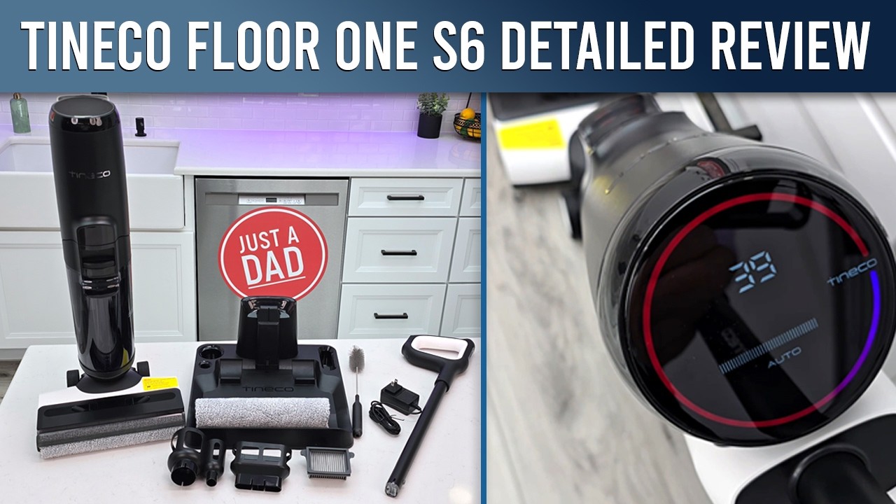 Tineco Floor ONE S6 Cordless Wet Dry Vacuum UNBOXING & DETAILED 