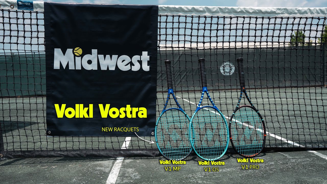 Volkl Vostra V1 OS Tennis Racquet - Aqua/Blue | Midwest Racquet Sports