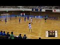 9日 ハンドボール女子 あづま総合体育館 Aコート 高水×水海道二 準決勝 2